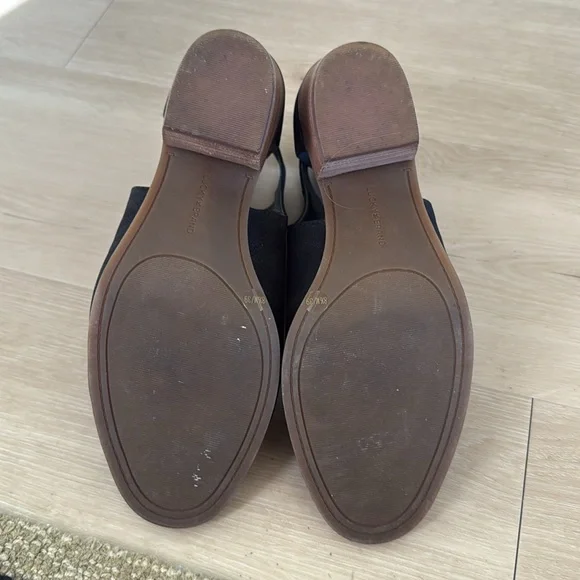 Elegant Black Women's Peep-Toe Shoes** Lucky Brand Size 8 1/2 - Picture 5 of 7